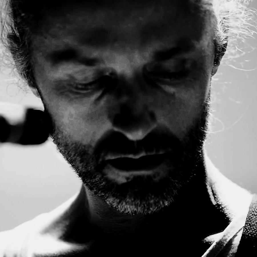 Jude Barrett portrait B&W